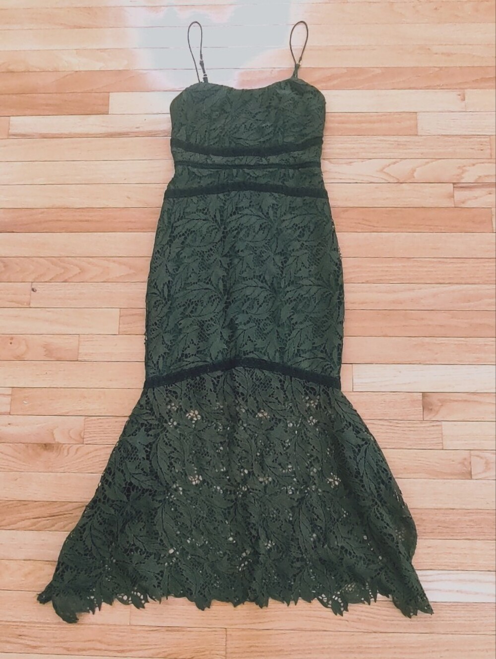 Stylestalker Ophelia lace flutter midi dress RTR sz S EUC - Picture 5 of 9